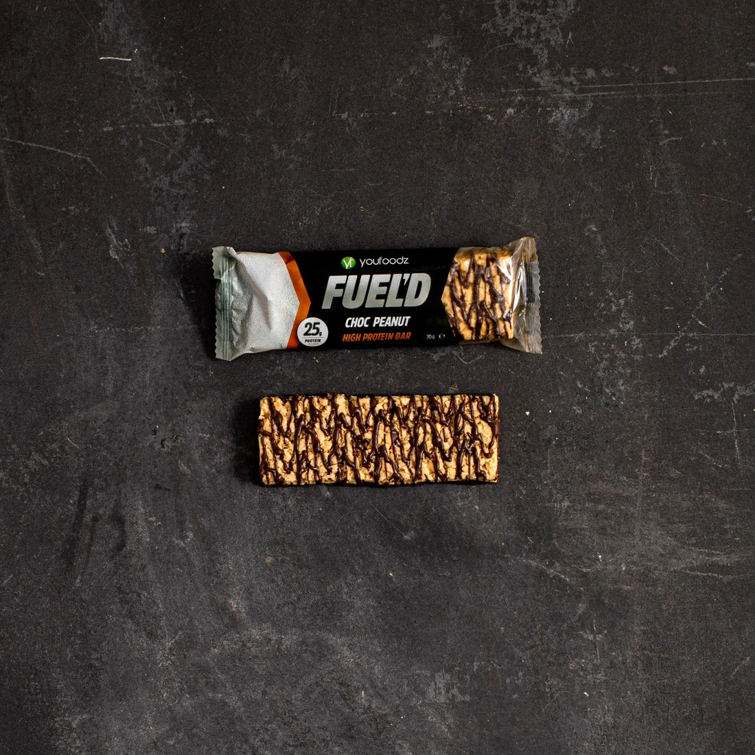 FUEL'D Choc Peanut High Protein Bar