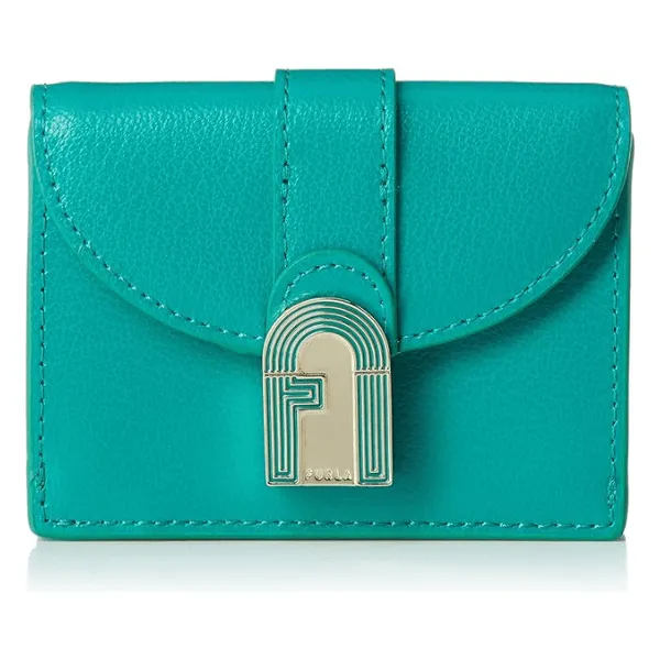 Furla 1927 Opera Small Compact Tri-fold Wallet - Smeraldo