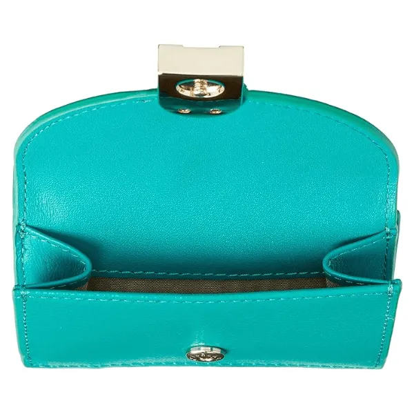 Furla 1927 Opera Small Compact Tri-fold Wallet - Smeraldo