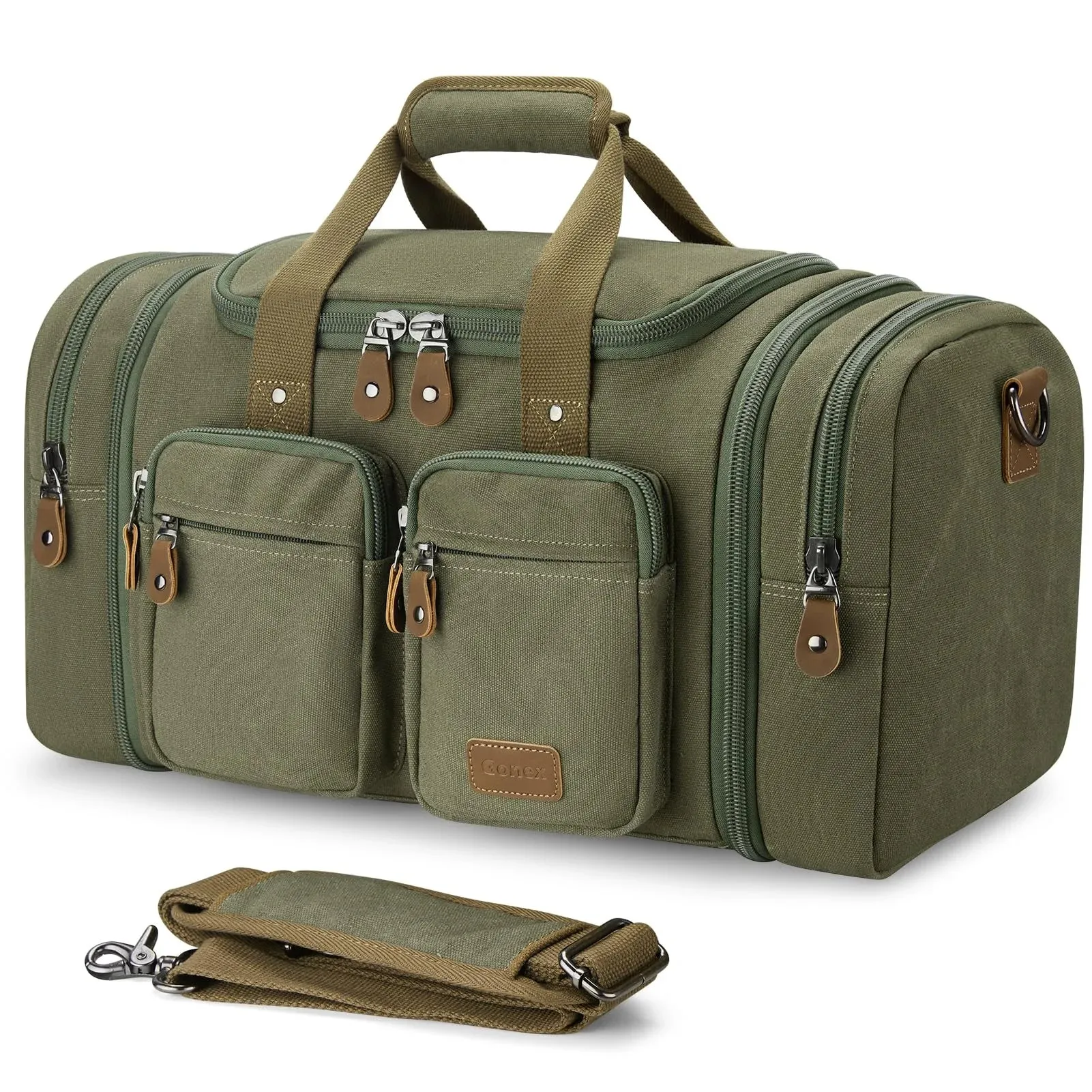 Gonex Canvas Duffle Bag 50L