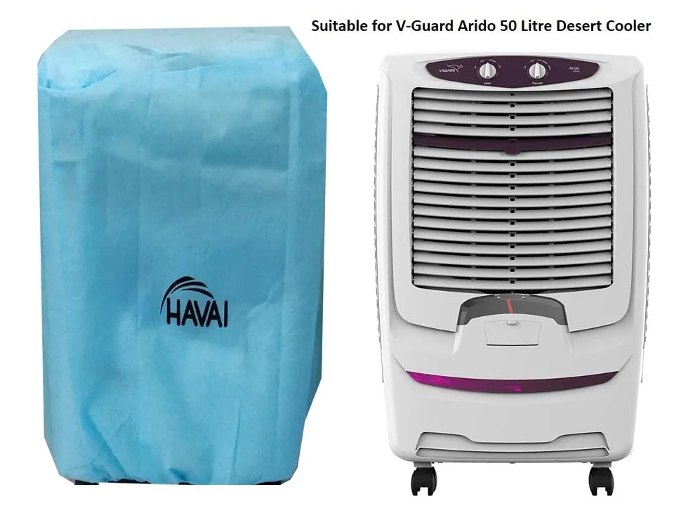 HAVAI Anti Bacterial Cover for V-Guard Adiro D50 Desert Cooler Water Resistant.Cover Size(LXBXH) cm: 60 X 48 X 100