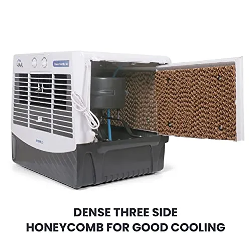 HAVAI Emerald Window Cooler with Powerful Blower - 50 L, Grey and White