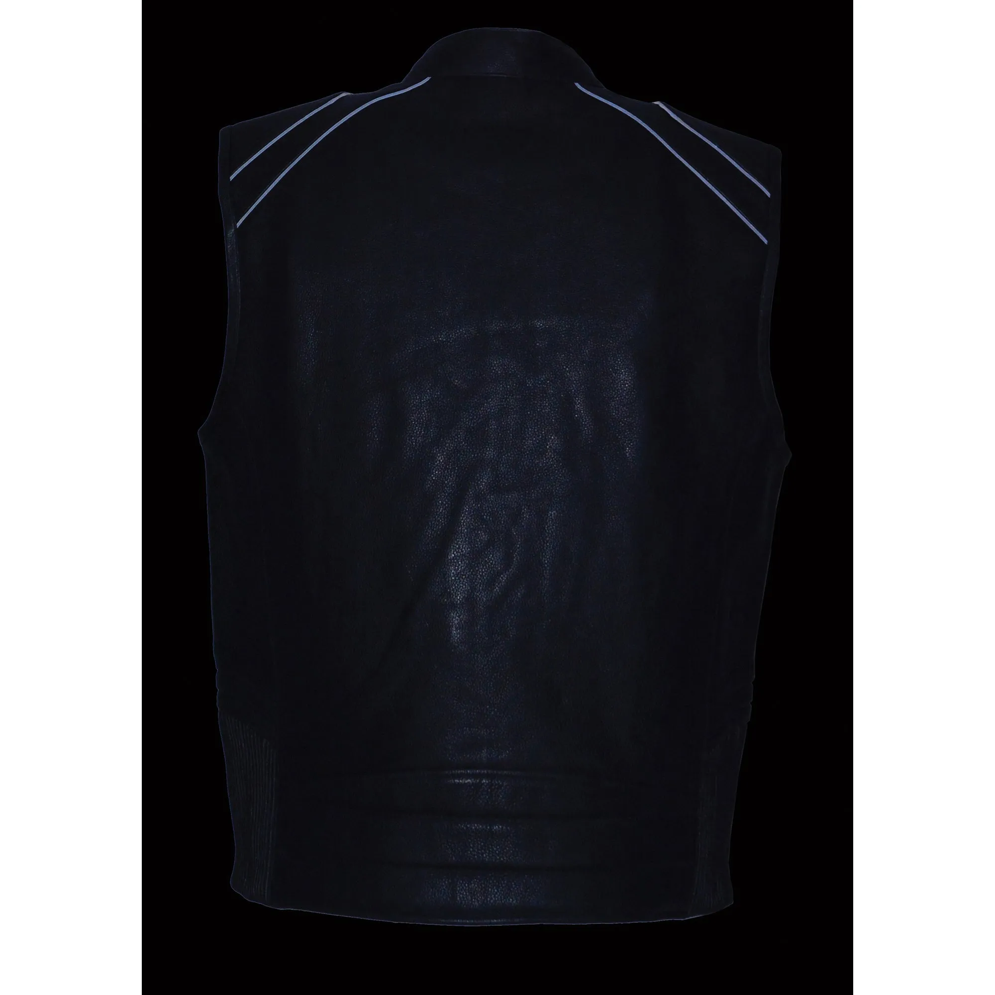 HEATED MLM3523 Men's Zipper Front Vest w/ Heated Technology