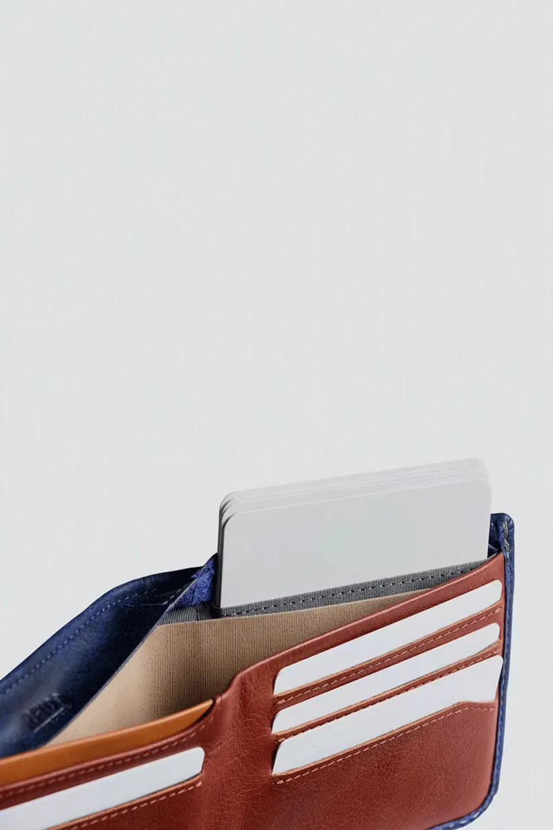 Hide & Seek Wallet (High) - Ocean