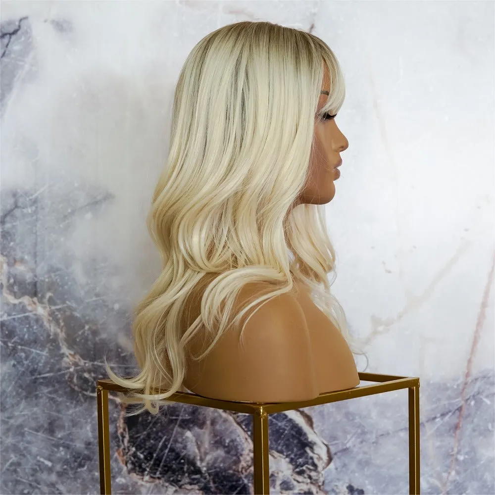 HOLLY Ombre Blonde Fringe Wig