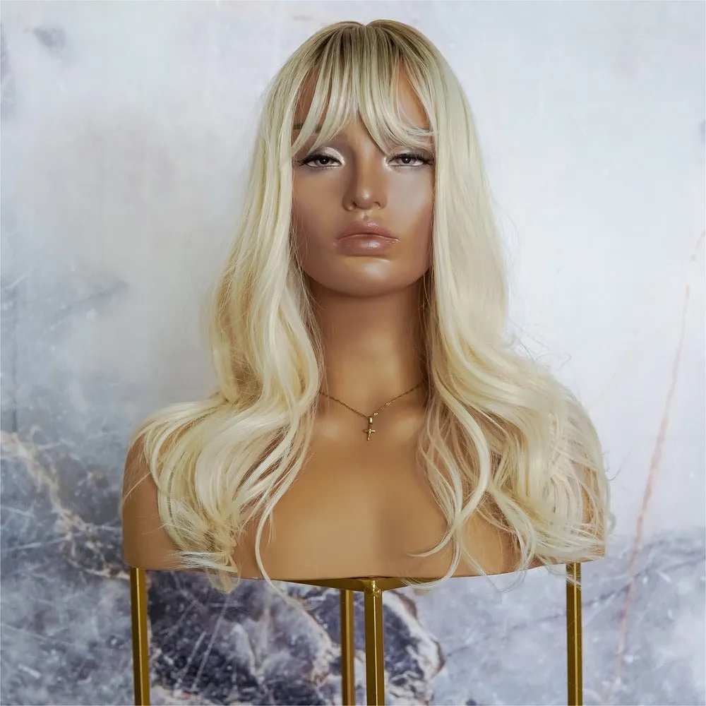 HOLLY Ombre Blonde Fringe Wig