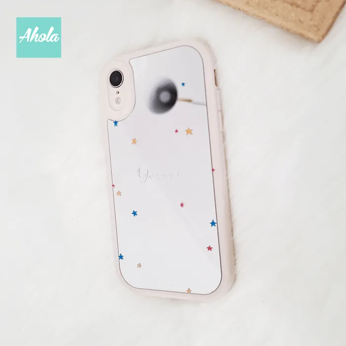 【Hoshi】Protective Mirror Phone Case 全包邊鏡面名字電話殼