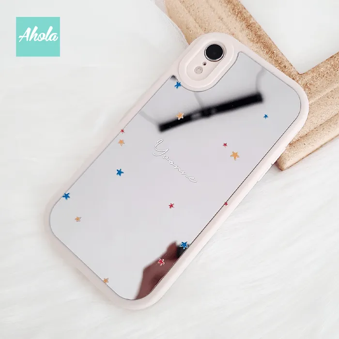 【Hoshi】Protective Mirror Phone Case 全包邊鏡面名字電話殼