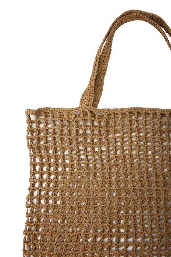 ITS THE LITTLE THINGS:  RAFFIA TOTE