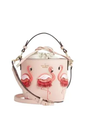 Kate Spade New York Flamingo By The Pool Pippa Bucket Bag