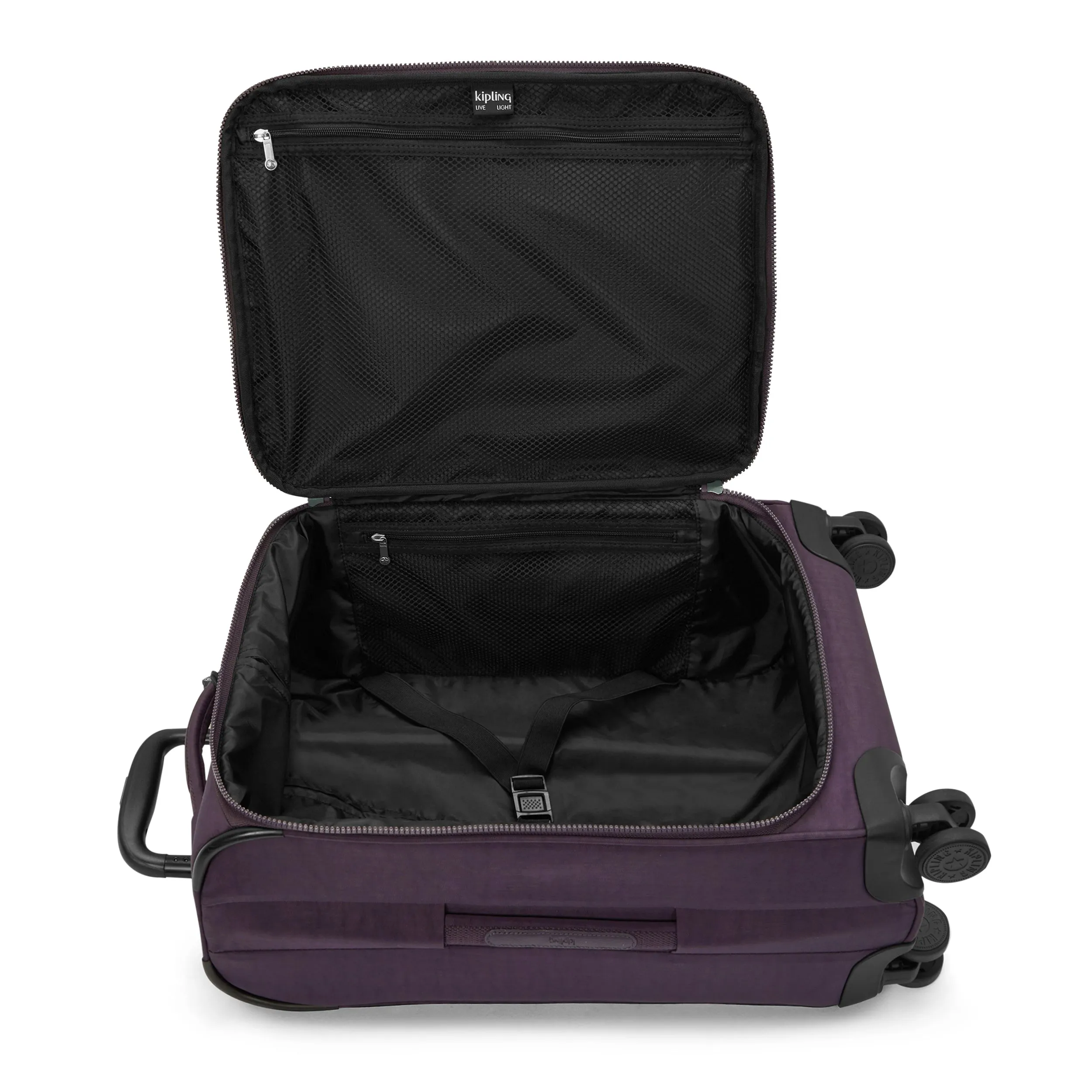 Kipling New Youri Spin S Ultimate Plum Small Cabin Size Spinner I7504-67U