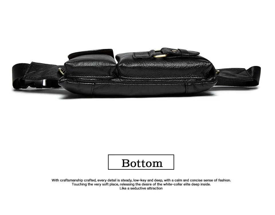 Leather Travel Waist Pack