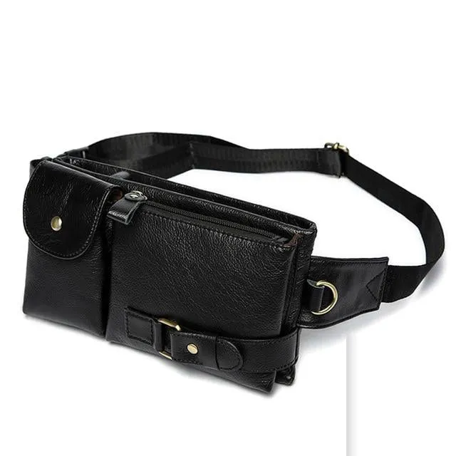 Leather Travel Waist Pack