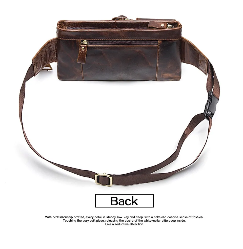 Leather Travel Waist Pack