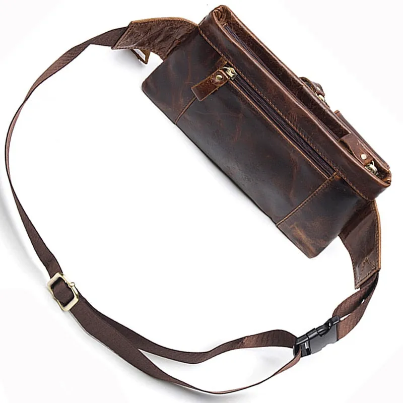 Leather Travel Waist Pack