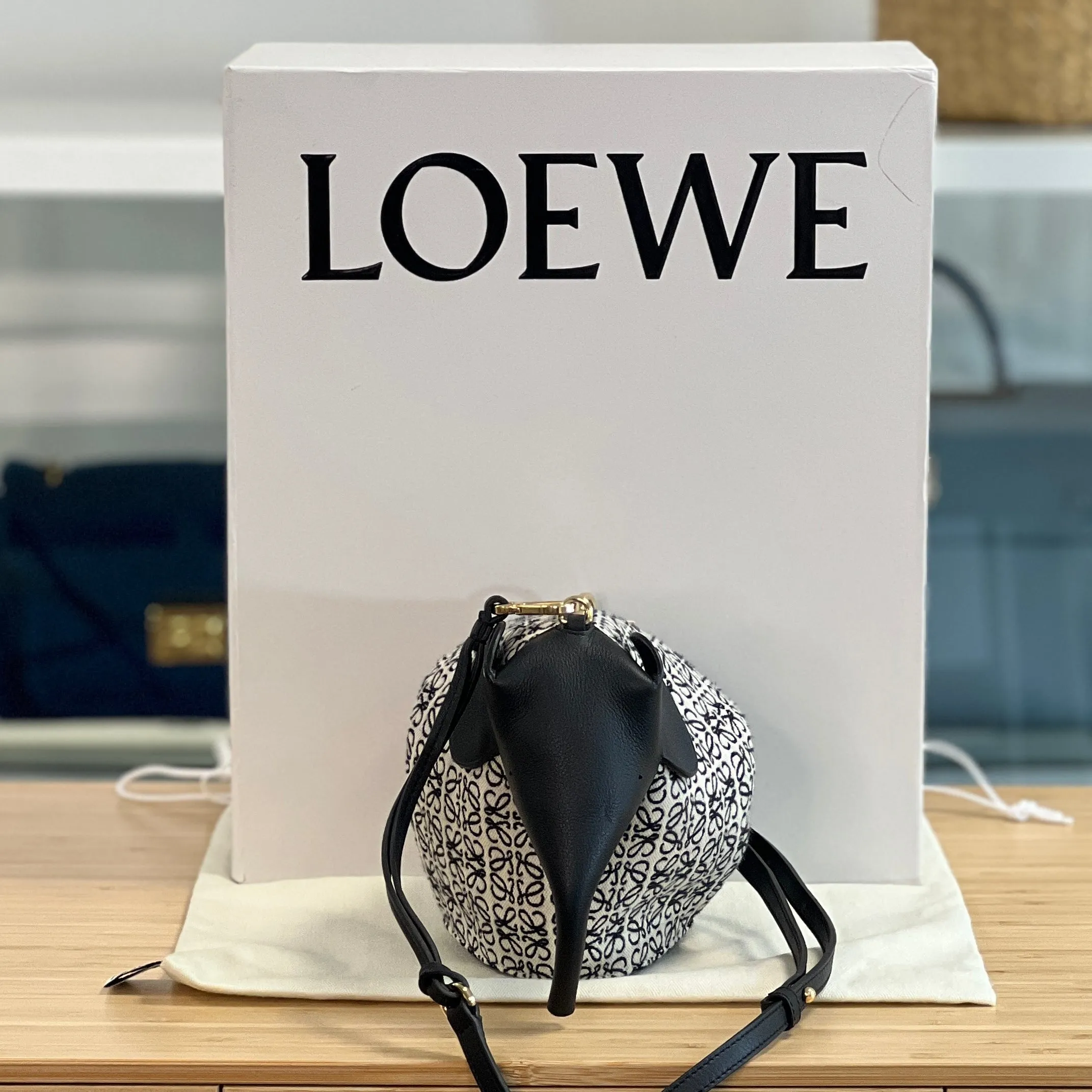 Loewe Mini Elephant Crossbody