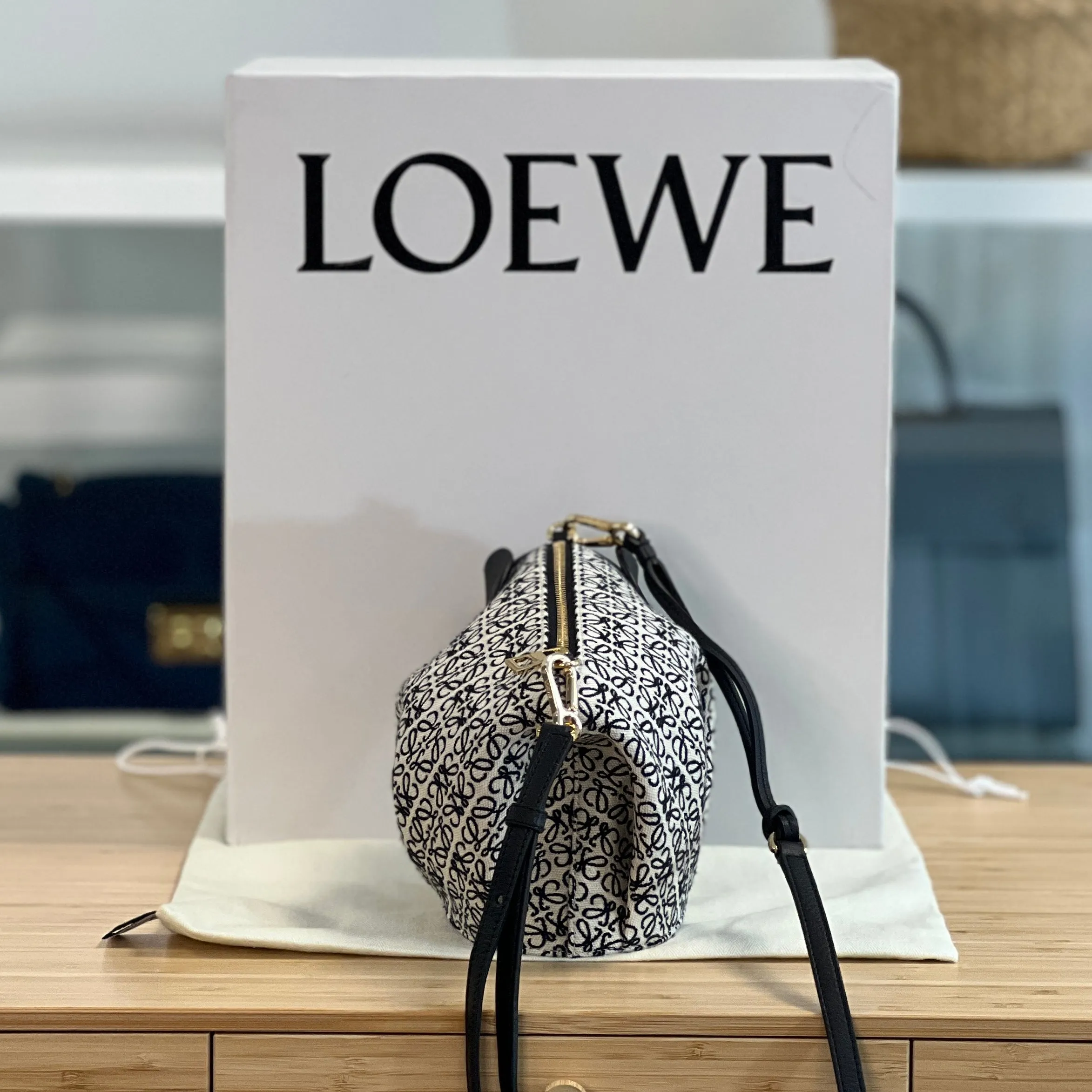 Loewe Mini Elephant Crossbody