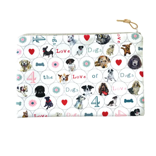 Love Dogs Zip Purse