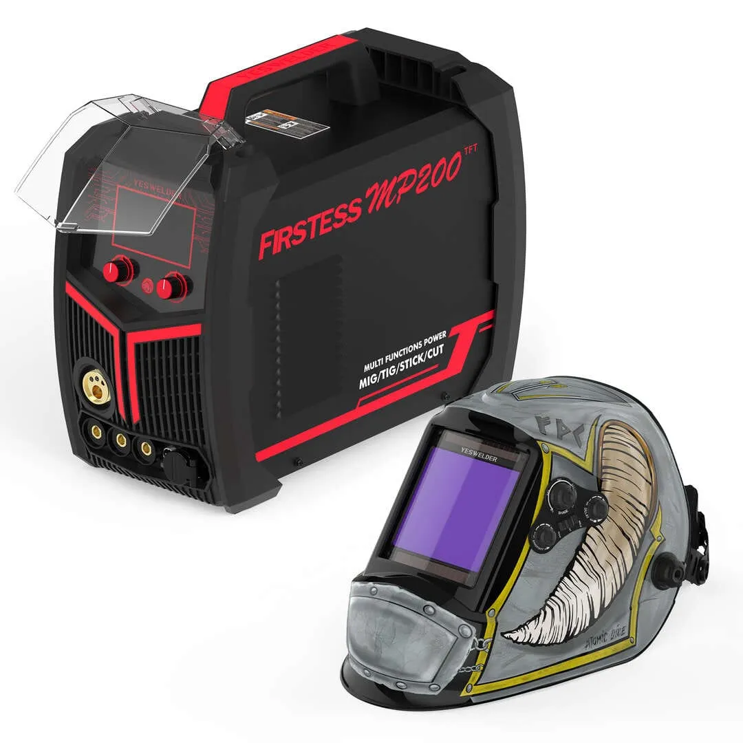 LYG-M800H-VK Berserker Customize Graphic Auto-Darkening Welding Helmet