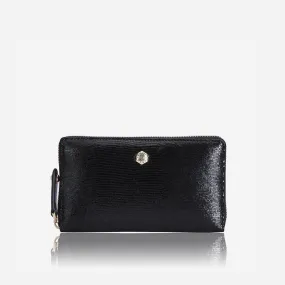 Medium Zip Around Purse, Midnight