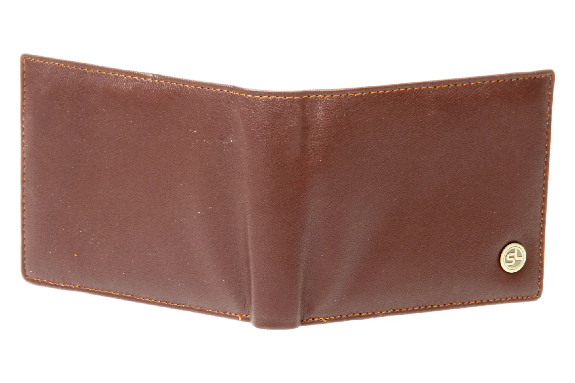 MENS LEATHER WALLET 42143 (BROWN)