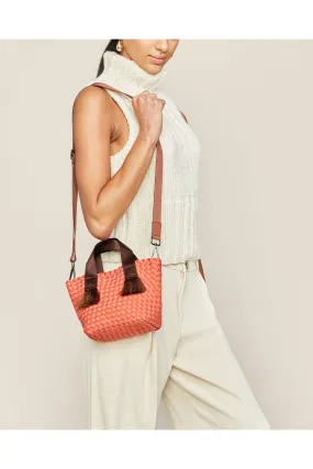 NAGHEDI Tulum Petit Tote Woven Bag SN0195 | Bonaire (Solid)