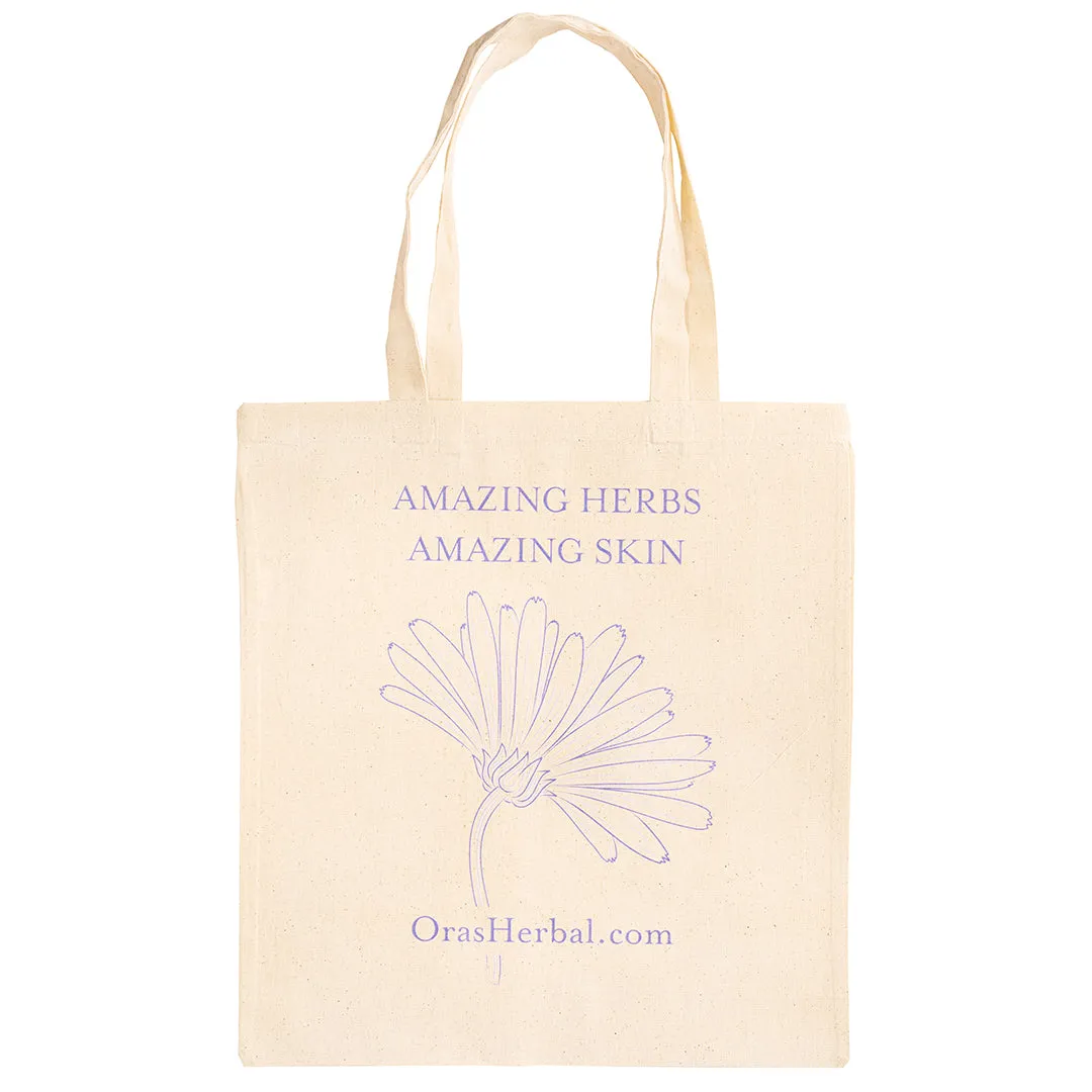 Ora's Herbal Canvas Tote Bag