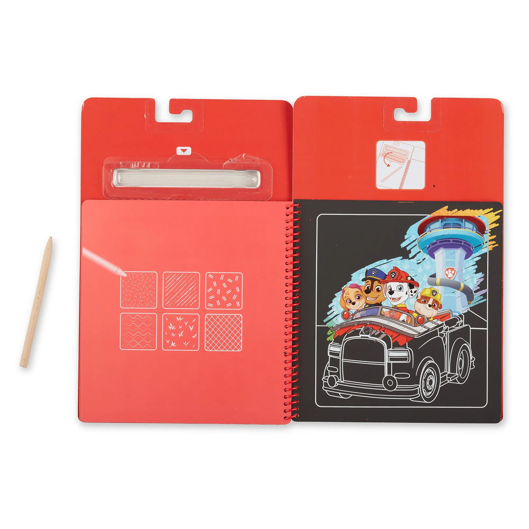 PAW Patrol Scratch Art Pad - Marshall