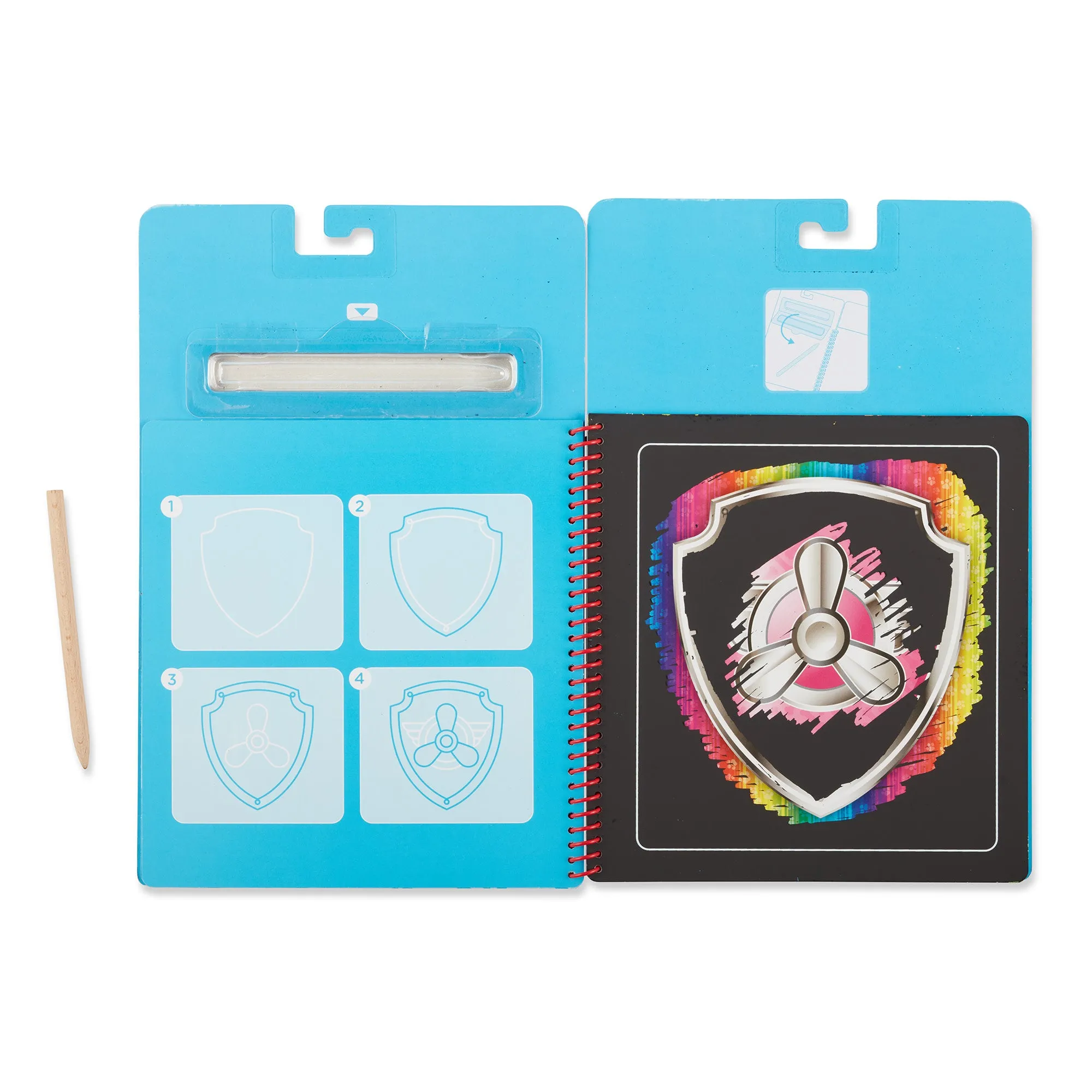 PAW Patrol Scratch Art Pad - Skye