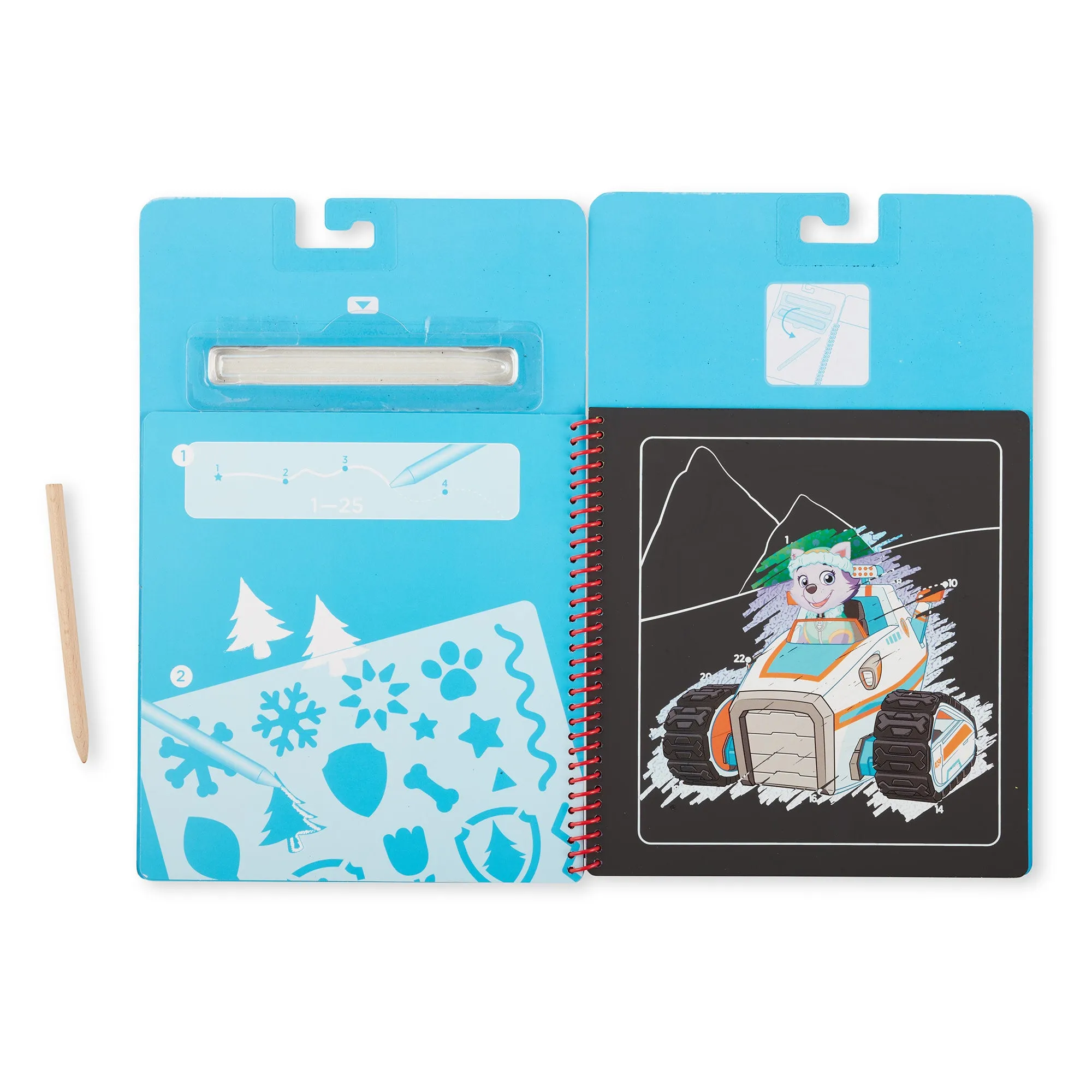 PAW Patrol Scratch Art Pad - Skye