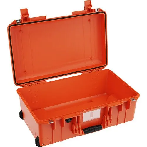 Pelican 1535AirNF Wheeled Carry-On Hard Case with Liner, No Insert (Orange)