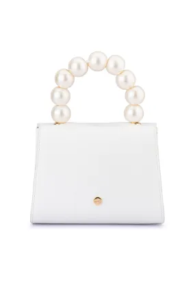 Peta White Pearl Bag