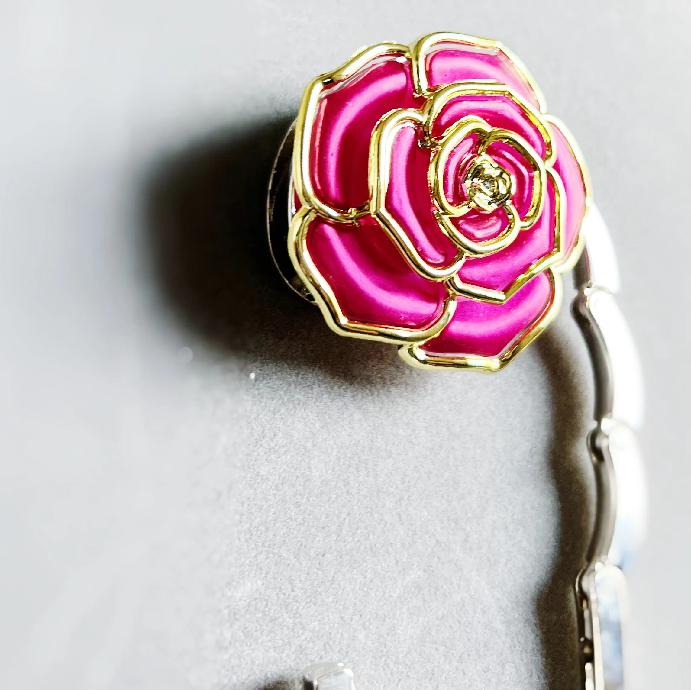 Pink Bloom Purse Hanger