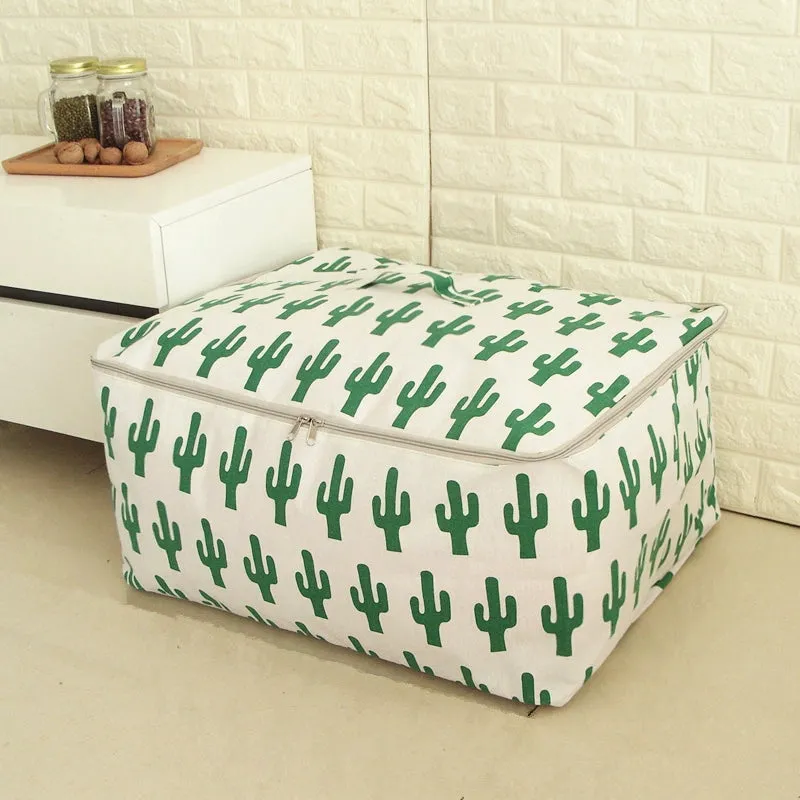 Premium Canvas Folding Storage Bag