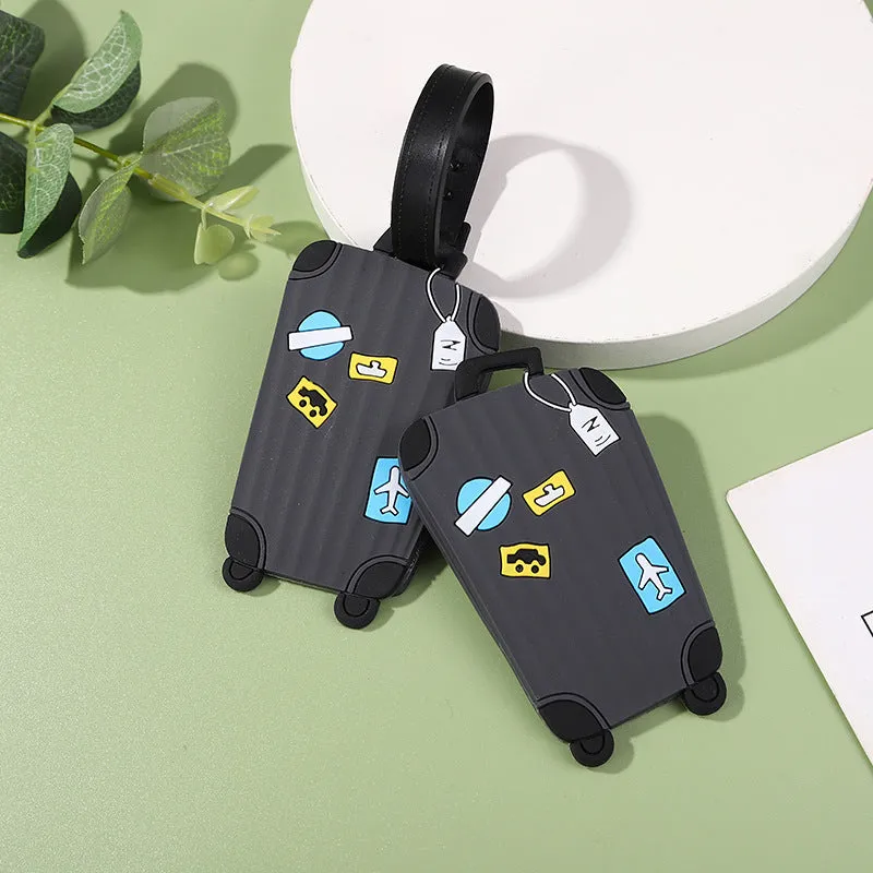 PVC Soft Rubber Silicone Plastic Luggage Tag Tag