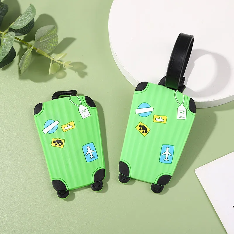 PVC Soft Rubber Silicone Plastic Luggage Tag Tag