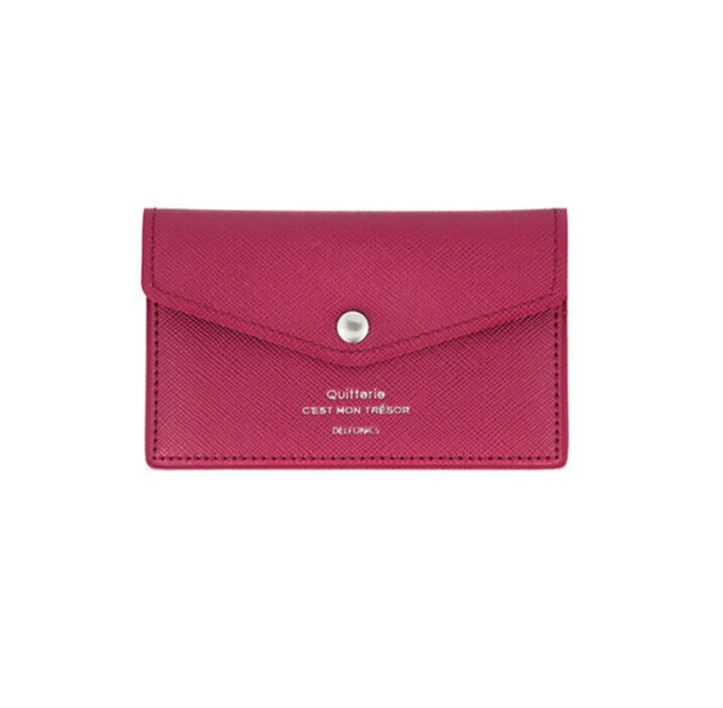 Quitterie Snap Card Case – Wine