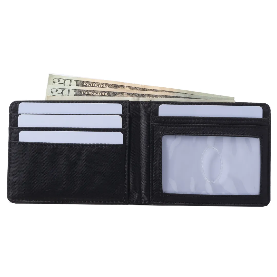 RFID Multi Bi-fold Black