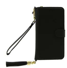 SAFFIANO PURSE WALLET IPHONE X/XS BLACK