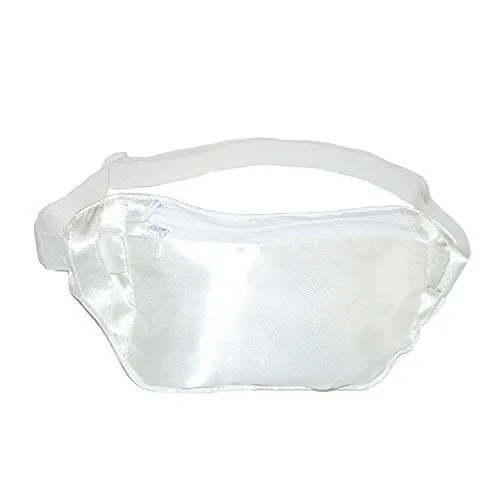 Satin travel pouch compact security hidden money waist belt By Marshal