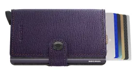 Secrid Mini Wallet Crisple Purple