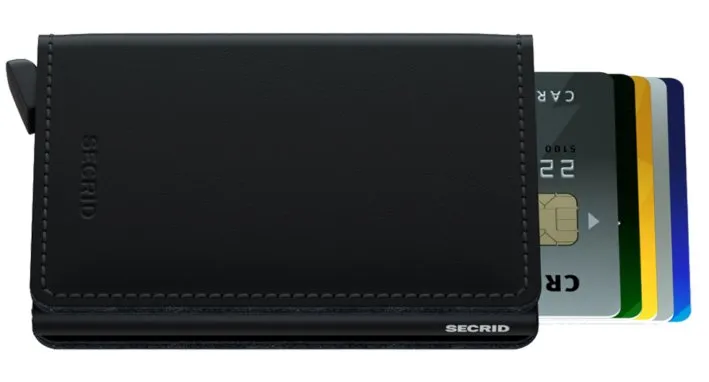 Secrid Slim Wallet Matte Black