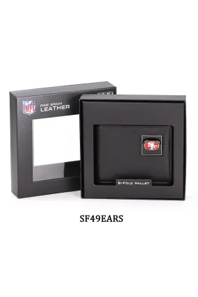 Sf49ears Nfl Bi-Fold Wallet Packaged In Gift Box