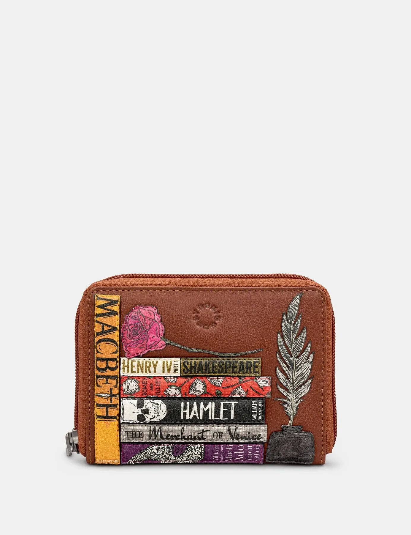 Shakespeare Zip Around Purse