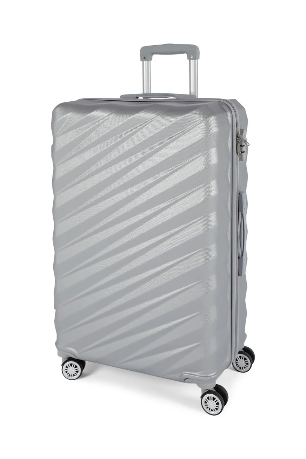 Silver Luggage Trolley (28 Inch)