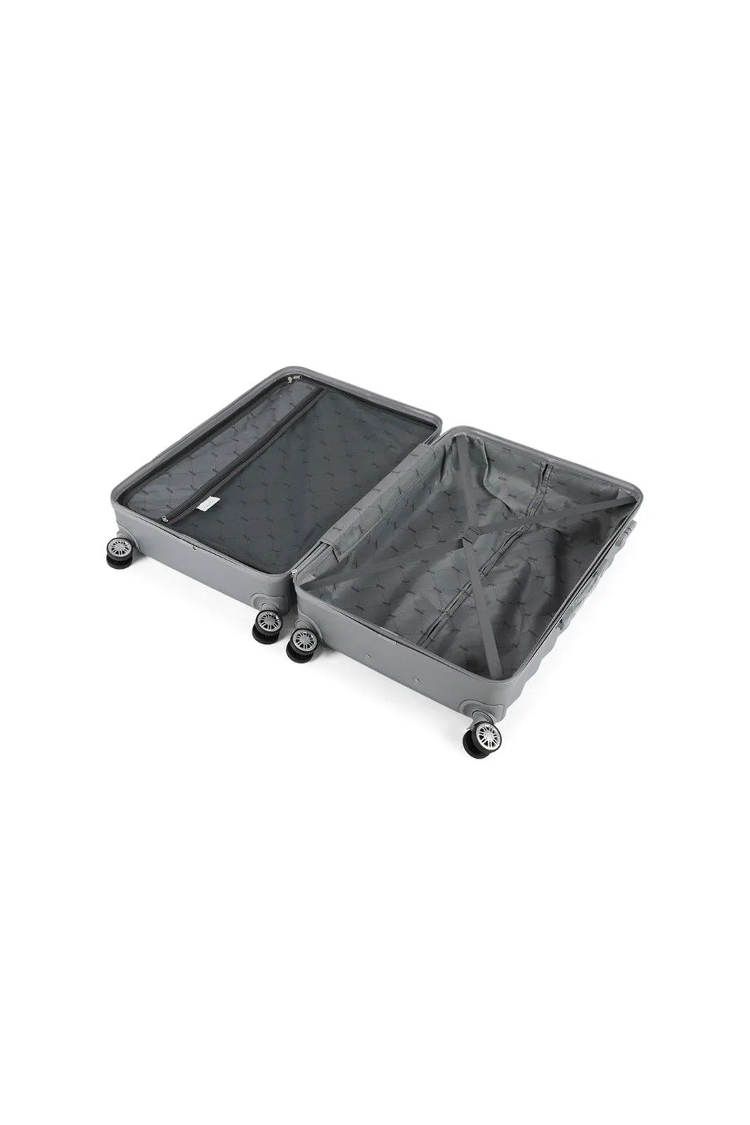 Silver Luggage Trolley (28 Inch)