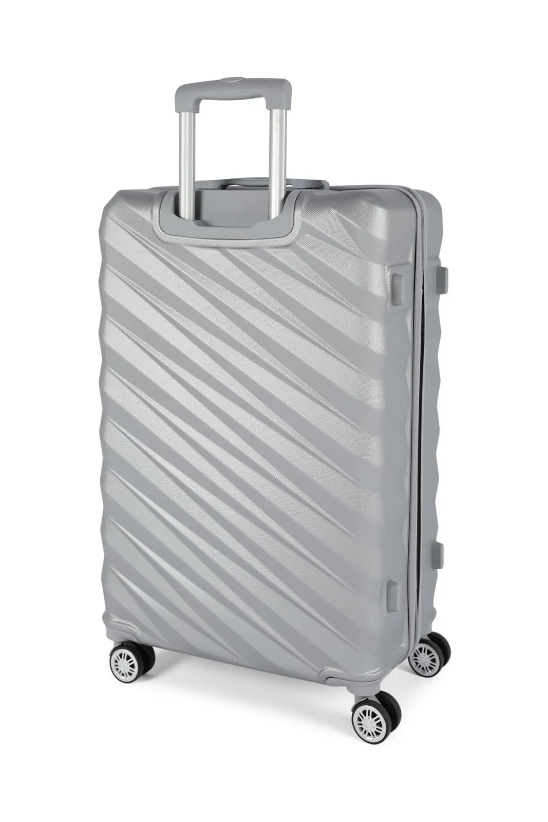 Silver Luggage Trolley (28 Inch)