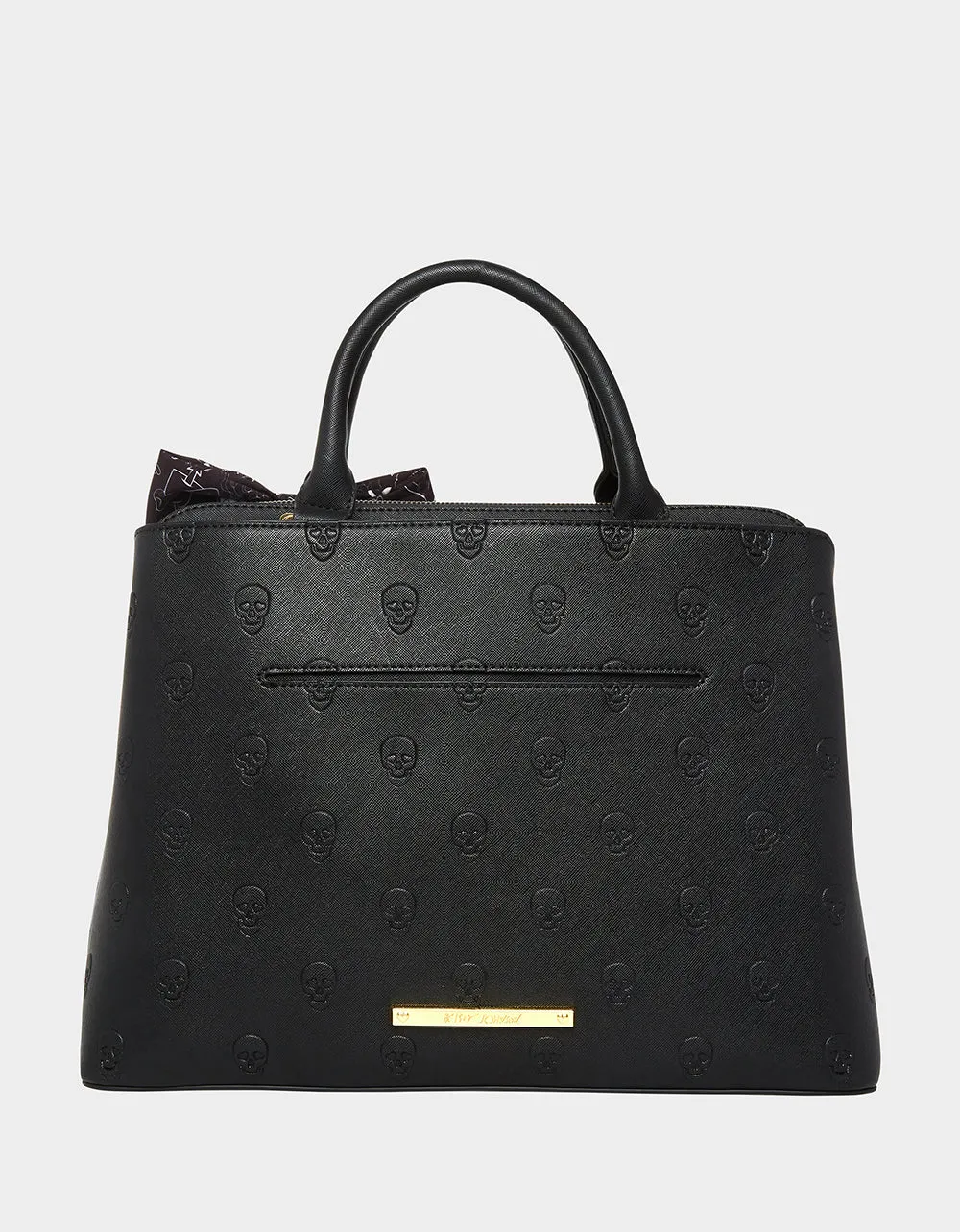 SKULLICIOUS SATCHEL BLACK | RE:LUV