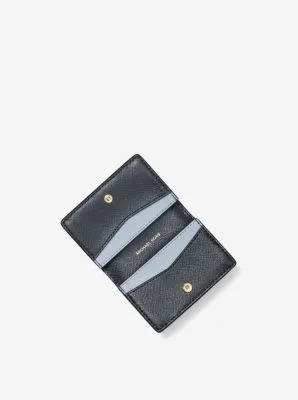 Small Logo and Leather Wallet