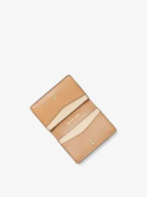 Small Logo and Leather Wallet